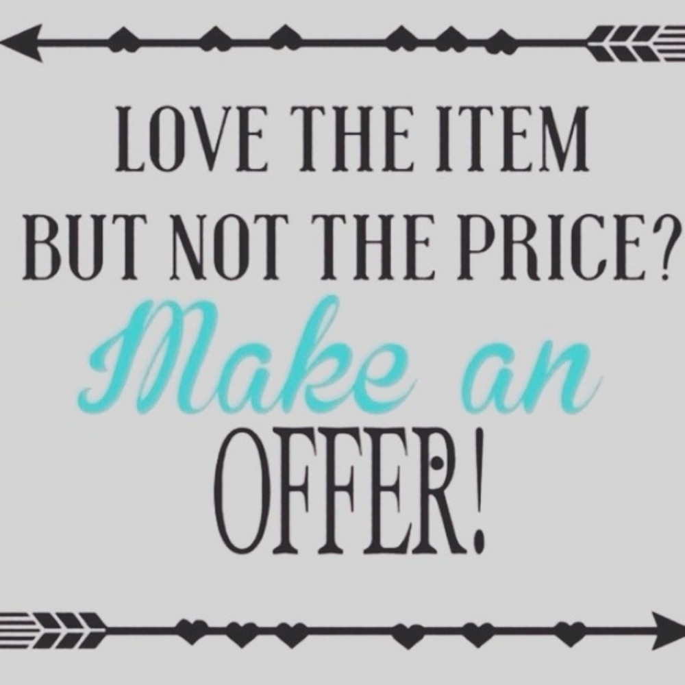 Accepting all reasonable offers!